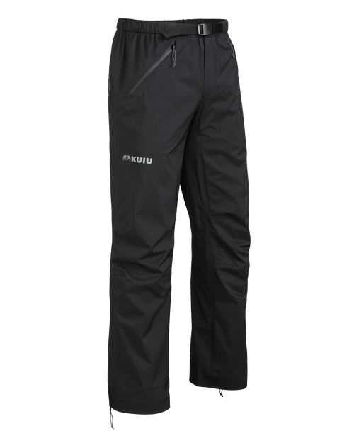 Front of Northridge Rain Pant in Black