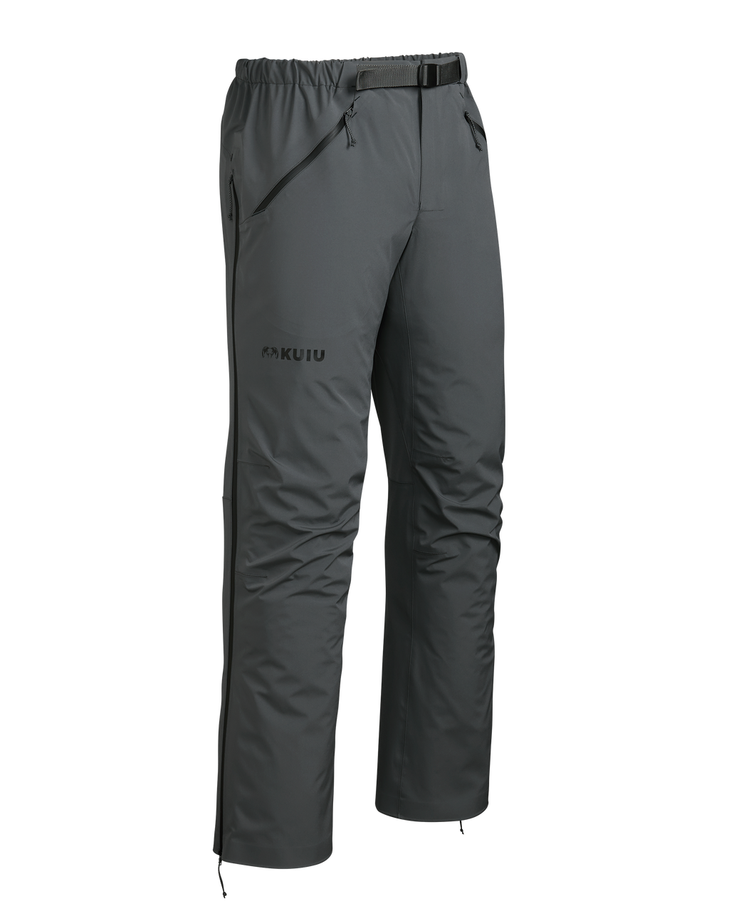 Front of Northridge Rain Pant in Gunmetal Grey